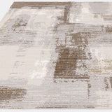Galassia Celestial Abstract Luxury Rug, texture detail