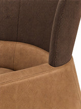 Gerla Conical Luxury Lounge Chair, detail