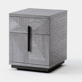 Giorgio Collection Moonlight File Cabinet in Tasmanian curly eucalyptus