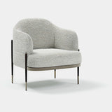 Harlow Floating Frame Luxury Armchair, alternative angle