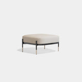 Harlow Floating Frame Luxury Pouf, alternative angle