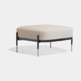 Harlow Floating Frame Luxury Pouf, alternative angle