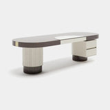 Hartley Quilted Leg Luxury Desk, alternative angle