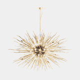 Castro Lighting Hemera Suspension Lamp in gold-plated brass, available from Touched Interiors UK