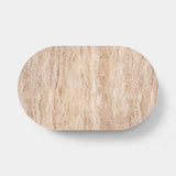 Caffe Latte Napoli Oval Coffee Table, fourth view