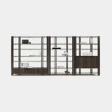 Holborn Modular Luxury Bookcase, alternative angle