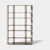 Holborn Modular Luxury Bookcase, Model B: Open Shelving (130cm)