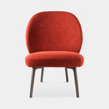 Ilaria Enveloping Back Luxury Armchair, shown in Clunis wool bouclé