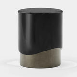 Iris Two Tone Luxury Side Table, alternative angle