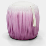 Jetclass Draper Pouf, tall, shown in lilac