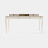 Manhattan Desk in white lacquer