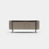 Kensal Leather Side Luxury Sideboard, Medium (228cm)