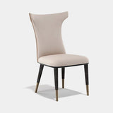 Kingsley High Back Luxury Dining Chair, Without Armrests