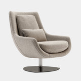 Klein Bouclé Premium Swivel Armchair