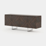 Laskasas Boris Sideboard in Starburst Smoked Eucalyptus Veneer Matte