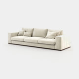 Laskasas Charlie Sofa in Vienna Cream velvet