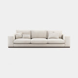 Laskasas Charlie Sofa in Xangai White weave, second view