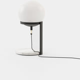 Laskasas Clarke Table Lamp in Carrara Polished Marble