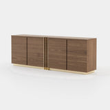 Laskasas D'Arc Sideboard in Walnut Veneer Matte