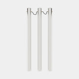 Laskasas Darwin Lamp in Polished Stainless Steel