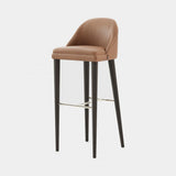 Laskasas Estoril Bar Stool in Berlin Camel leather