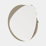 Laskasas Frank Mirror in Beige Grey Lacquer Matte