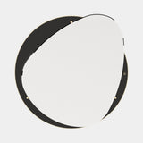 Laskasas Frank Mirror in Black Lacquer Matte