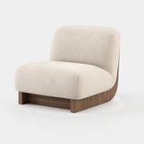 Laskasas Gandhi Armchair in Xangai White weave