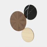 Laskasas Jackson's Wall Lamp in Walnut Veneer Matte