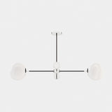 Laskasas Janis Suspension Lamp in Polished Stainless Steel, second view