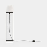 Laskasas Jones Floor Lamp in Textured Black Iron
