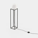 Laskasas Jones Floor Lamp in Textured Black Iron, third view