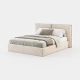 Laskasas Larissa Bed in Xangai White weave