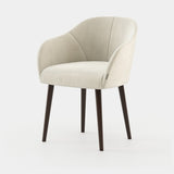 Laskasas Lili Chair in Vienna Cream velvet