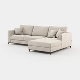 Laskasas London Sofa in Xangai Sand weave