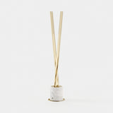 Laskasas Matt Coat Hanger in Carrara Polished Marble