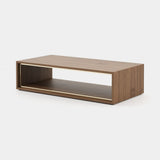 Laskasas Nilo Coffee Table in Walnut Veneer Matte
