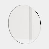 Laskasas Rod Mirror in Polished Stainless Steel