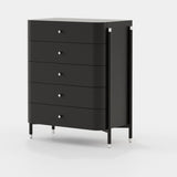 Laskasas Rosie Tallboy in Black Lacquer Matte