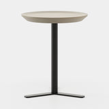 Laskasas Sen Side Table in Beige Grey Lacquer Matte, second view