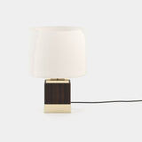Laskasas Smith Table Lamp in Smoked Eucalyptus Veneer Matte, second view