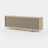 Laskasas Strike Sideboard in Beige Grey Lacquer Matte