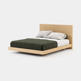 Laskasas Uso Bed in Oak Veneer Matte
