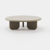 Laskasas Williams Coffee Table in Beige Grey Lacquer Matte, second view