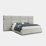 Lennox Tailored Headboard Luxury Bed, Extended Headboard, 180 x 200cm Mattress (330cm wide)