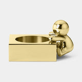 Lilliput Figurine Luxury Tea Light Holder in brass
