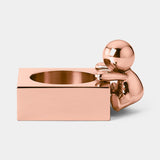 Lilliput Figurine Luxury Tea Light Holder, shown in copper
