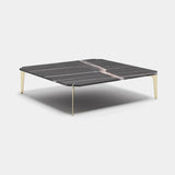 Linley Metal Leg Luxury Coffee Table, alternative angle
