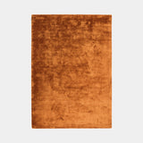 Luxury Silky Smooth Deep Pile Rug, shown in Copper