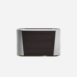 Lucho Oval Chest of Drawers, three quarter view